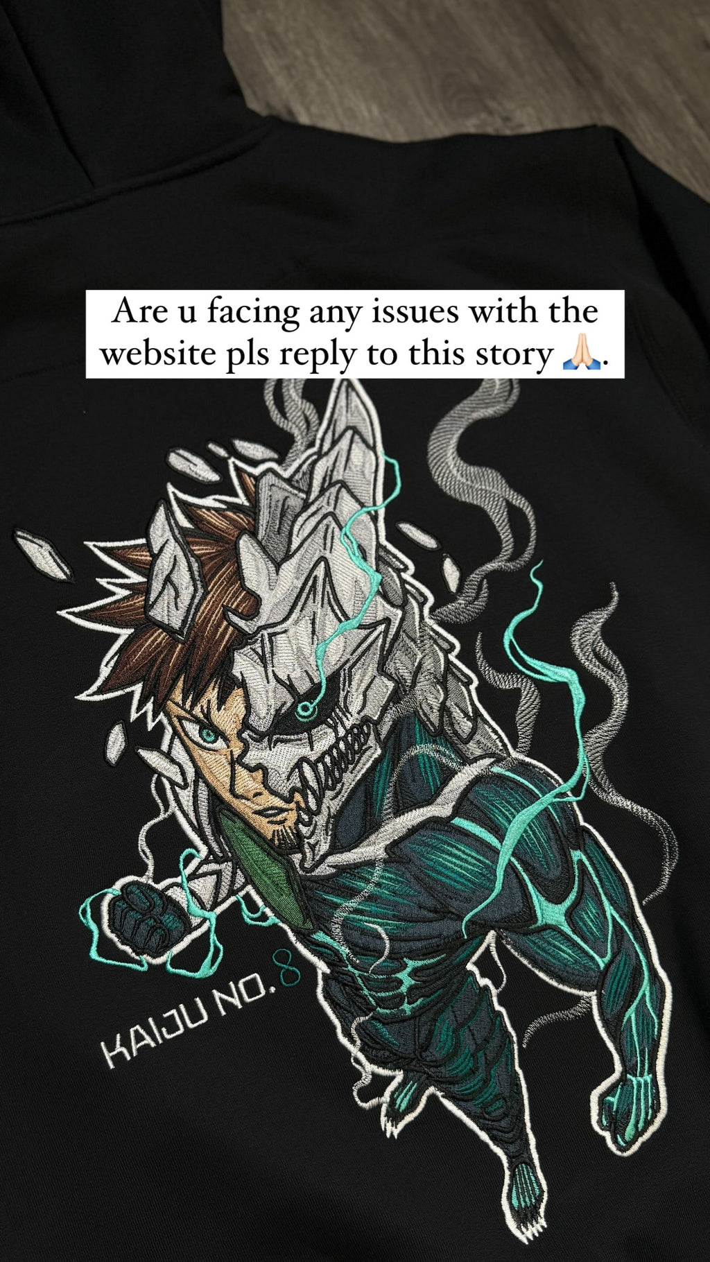 Kaiju - embroidery design