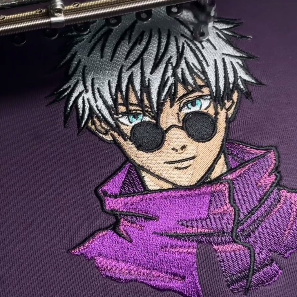 Gojo Satoru - Jujutsu Kaisen embroidery design