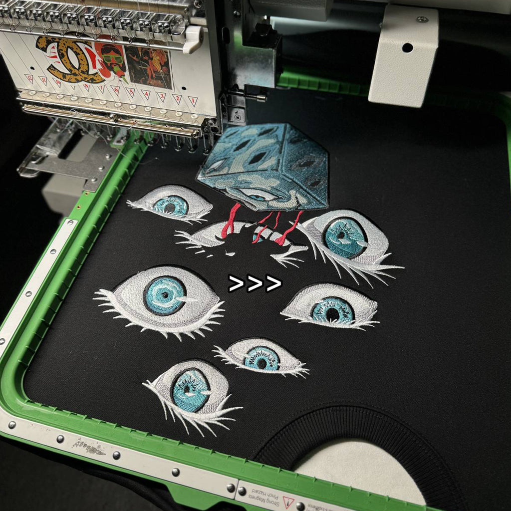 Gojo Satoru Eyes - Jujutsu Kaisen embroidery design