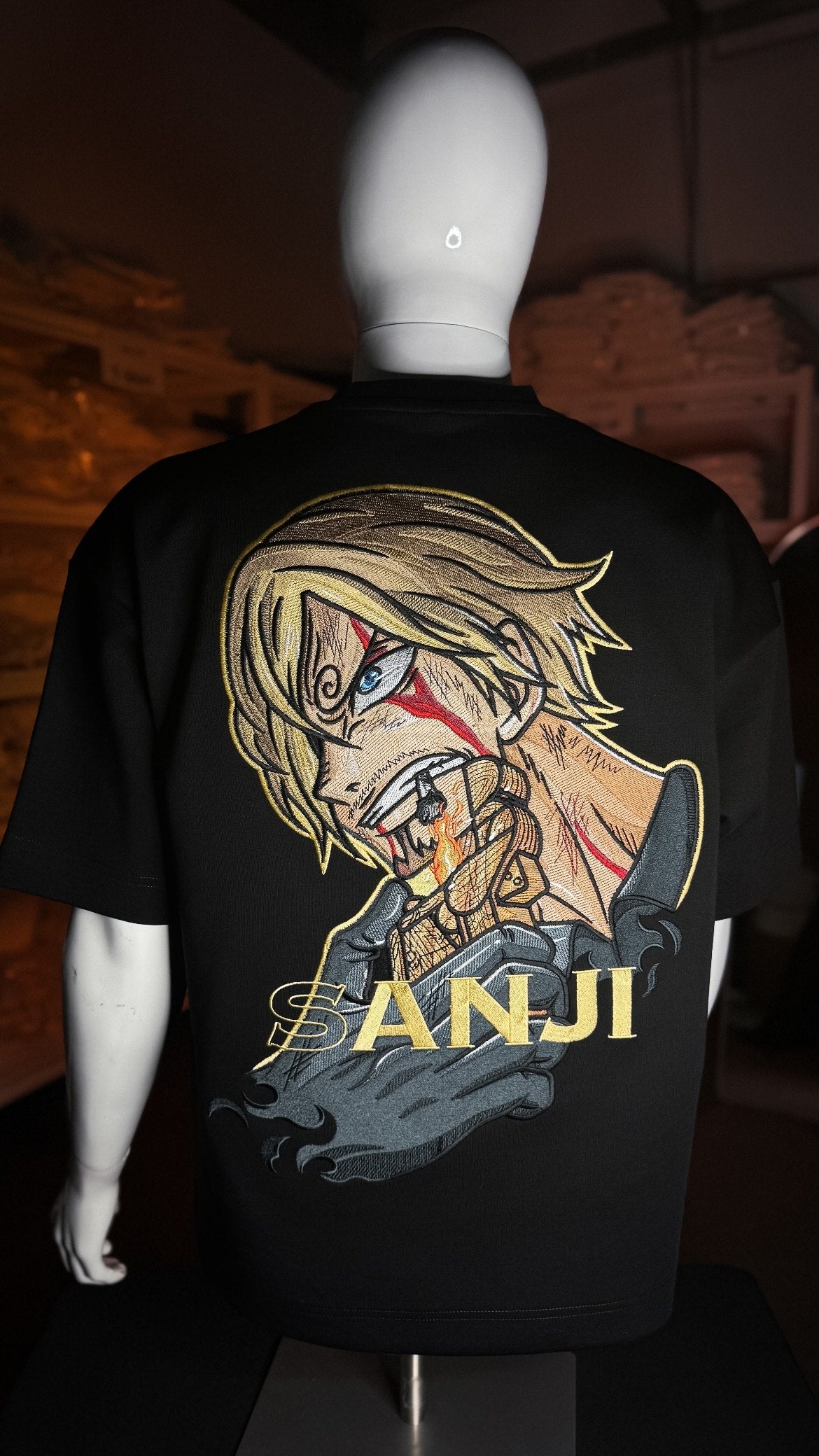 Sanji - One piece embroidery design