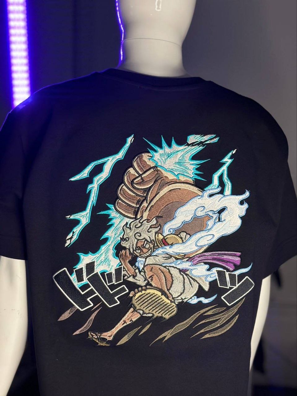 Luffy Gear 5 - One piece embroidery design