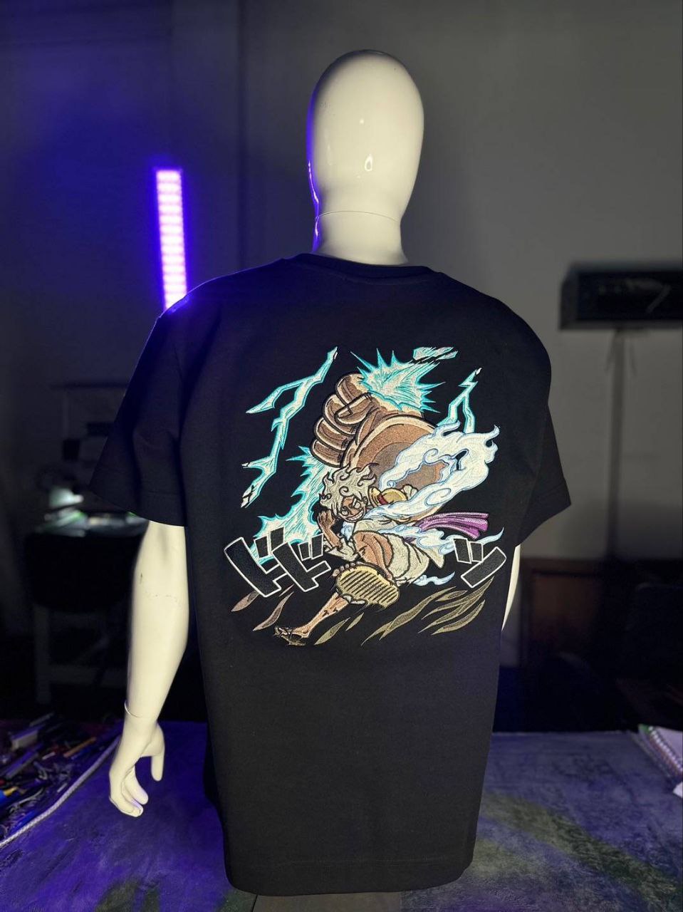 Luffy Gear 5 - One piece embroidery design