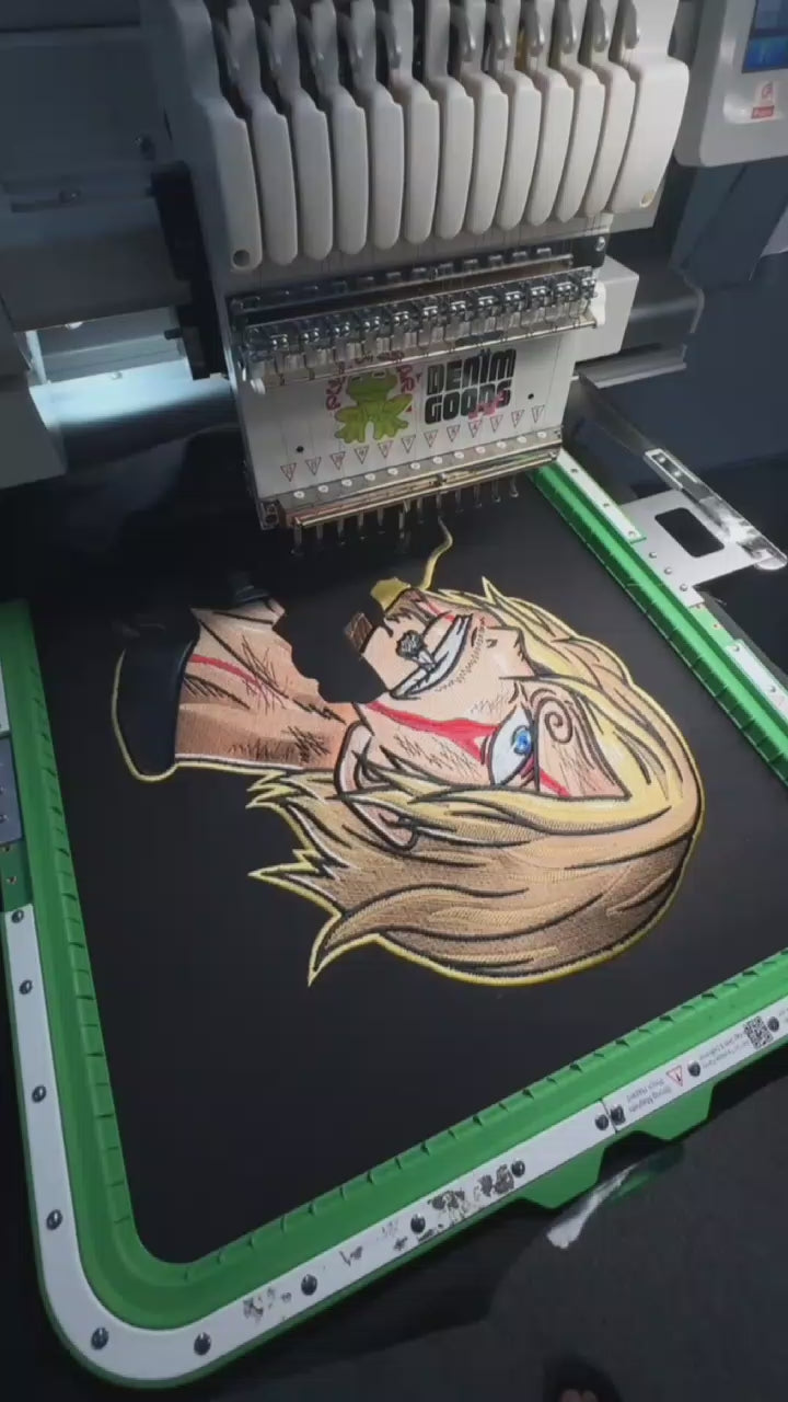 Sanji - One piece embroidery design