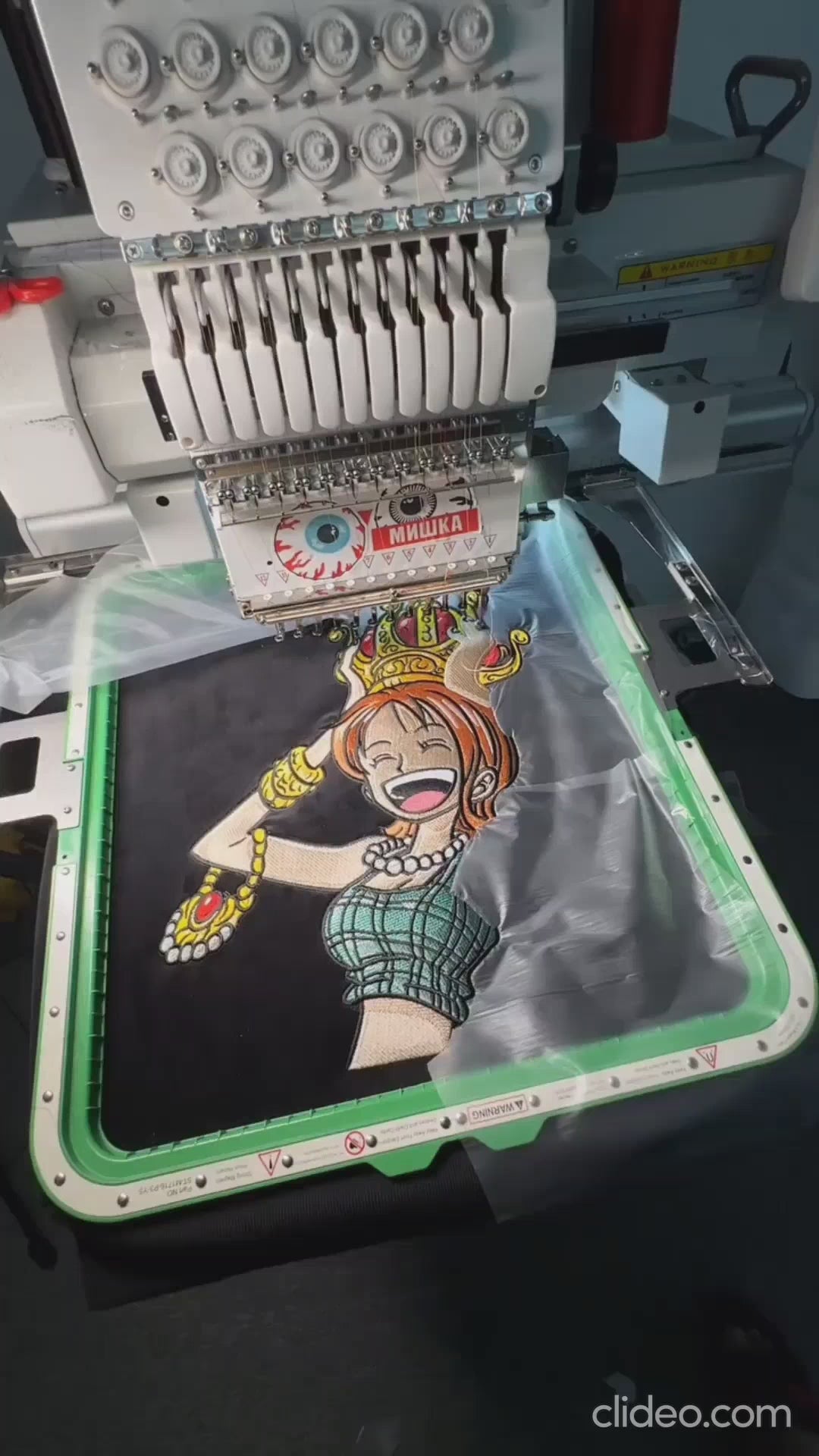Nami - One Piece embroidery design