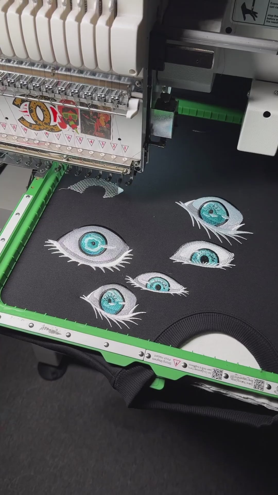 Gojo Satoru Eyes - Jujutsu Kaisen embroidery design