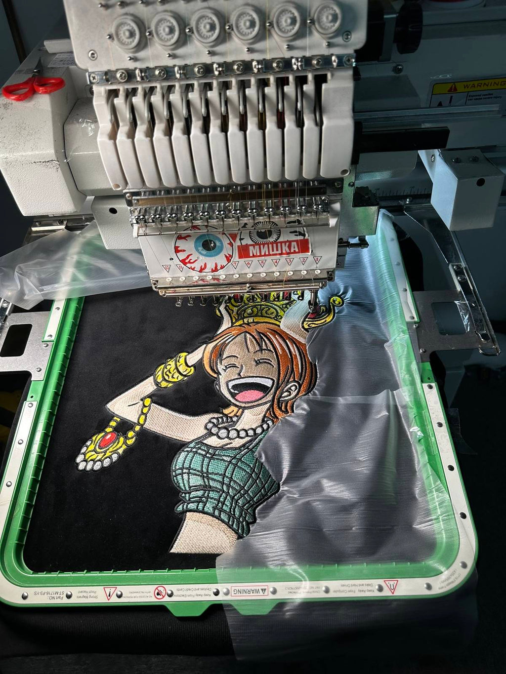 Nami - One Piece embroidery design