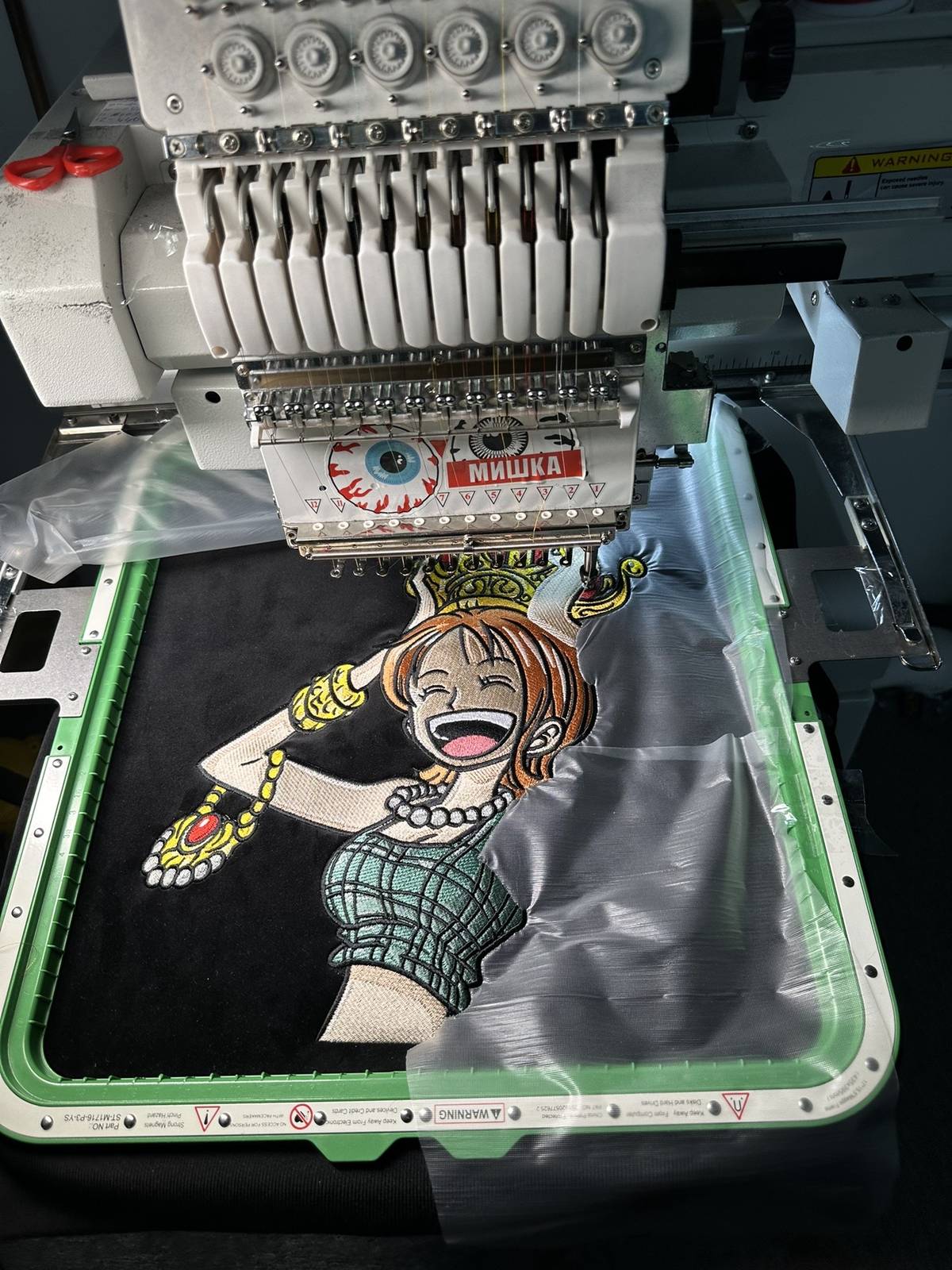 Nami - One Piece embroidery design