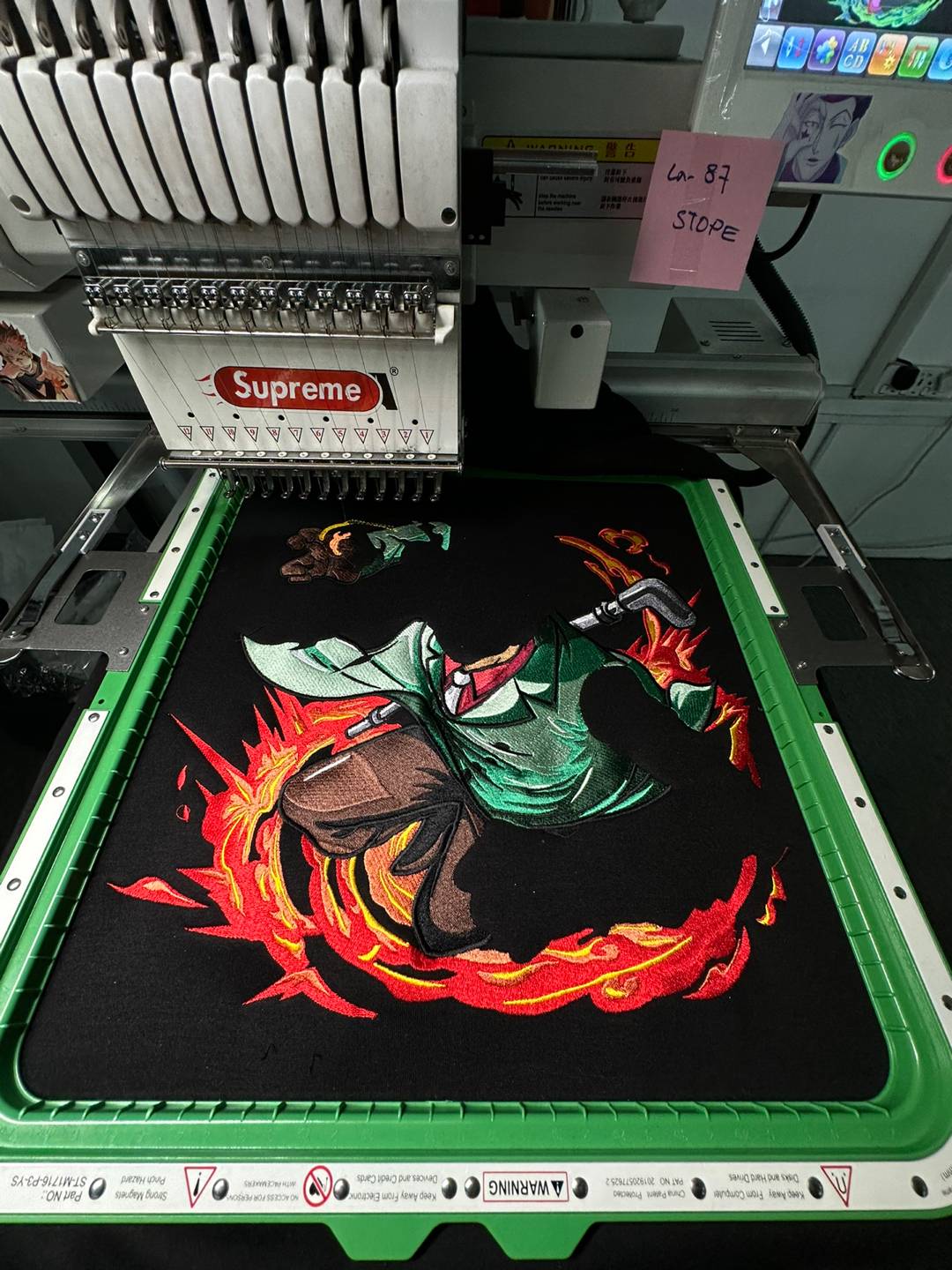 Sabu - One piece embroidery design